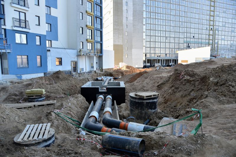 Sewer Line Excavation